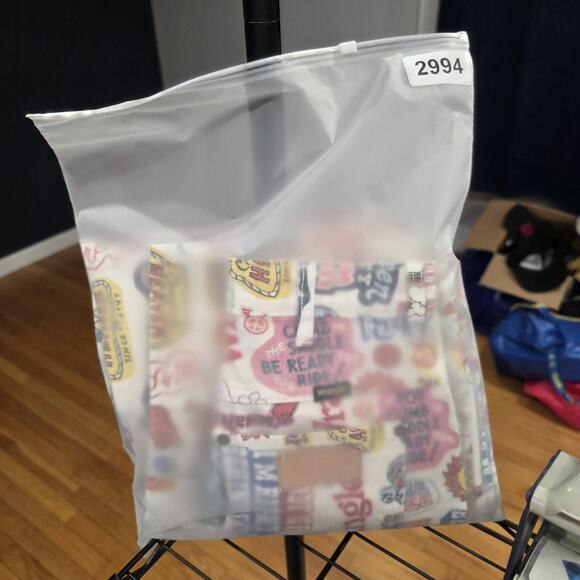 Wrangler x Free People‎ Jeans Womens 24 Wide Barrel Graphic Print High Rise Leg - Picture 16 of 16